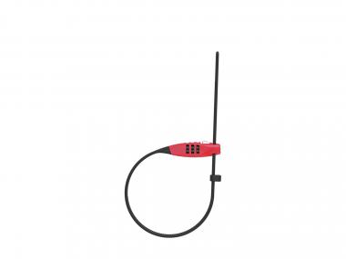 Abus Combiflex Travelguard | 85 cm | red