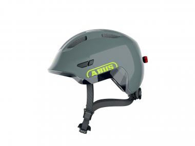 Abus Smiley 3.0 ACE LED Helm | 50-55 cm | shiny grey