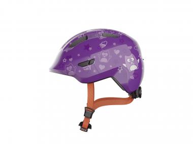 Abus Smiley 3.0 Helm | 50-55 cm | purple star