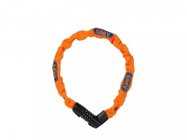 Abus Tresor 1385 Kettenschloss | 75 cm | neon orange