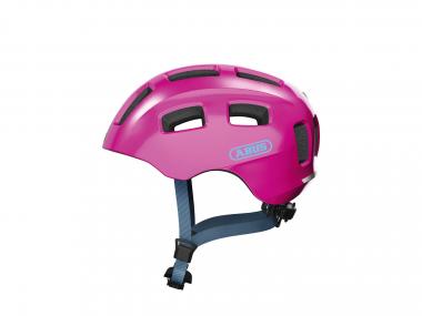 Abus Youn-I 2.0 Jugendhelm | 52-57 cm | sparkling pink