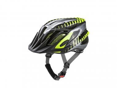 Alpina Firebird Junior 2.0 Helm | 50-55 cm | black steelgrey neon