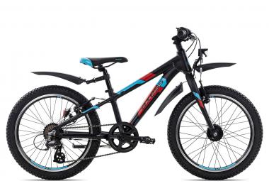 Axess STIPE STREET 20 2022 | 20 Zoll | black matt/red/blue | 28 cm Radgröße