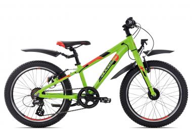 Axess STIPE STREET 20 2022 | 20 Zoll | lime matt/black/red | 28 cm Radgröße