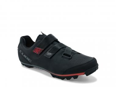 Cube MTB Peak Schuhe | 45 | black´n´red