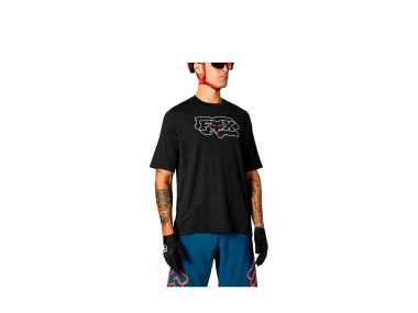 Fox Racing Defend Kurzarm Jersey | XXL | black