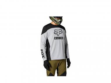 Fox Racing Defend Langarm Jersey | XL | steelgrey