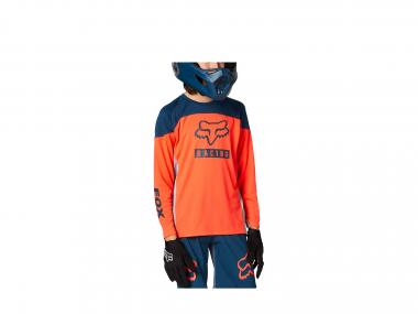 Fox Racing Defend Langarm Jersey Youth | L | atomic punch