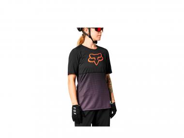 Fox Racing Flexair Kurzarm Jersey Women | S | black purple