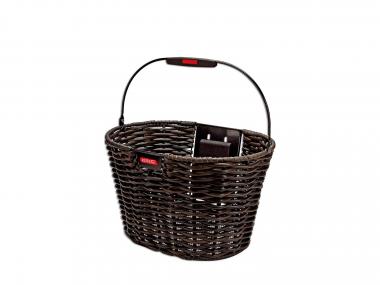 KLICKfix Structura Retro Korb | 16 Liter | schwarz braun