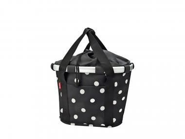 KLICKfix Reisenthel Bikebasket | 15 Liter | black dots