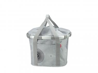 KLICKfix Reisenthel Bikebasket | 15 Liter | crystal light grey