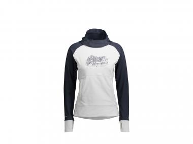 Scott Defined Mid Pullover WMS | S | dark blue/light grey melange