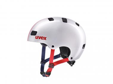 Uvex Kid 3 Helm | 51-55 cm | silver