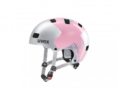 Uvex Kid 3 Helm | 55-58 cm | silver rose