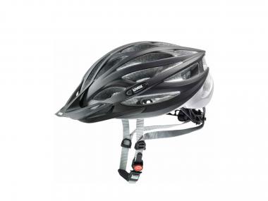 Uvex Oversize Helm | 61-65 cm | black matt silver