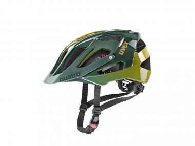 Uvex Quatro MTB Helm | 52-57 cm | forest mustard