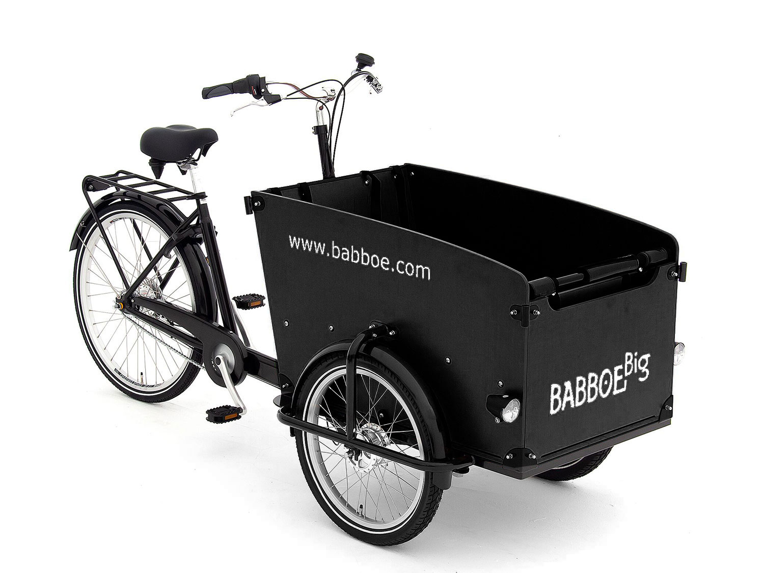 Babboe Big 7N RB | 26 Zoll | schwarz | 50 cm Radgröße