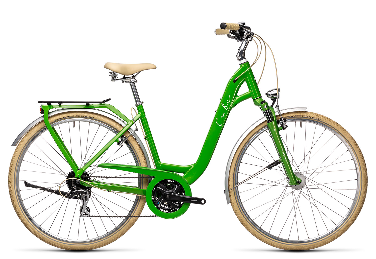 Cube Ella Ride Wave | 28 Zoll | applegreen´n´white | 49 cm Radgröße