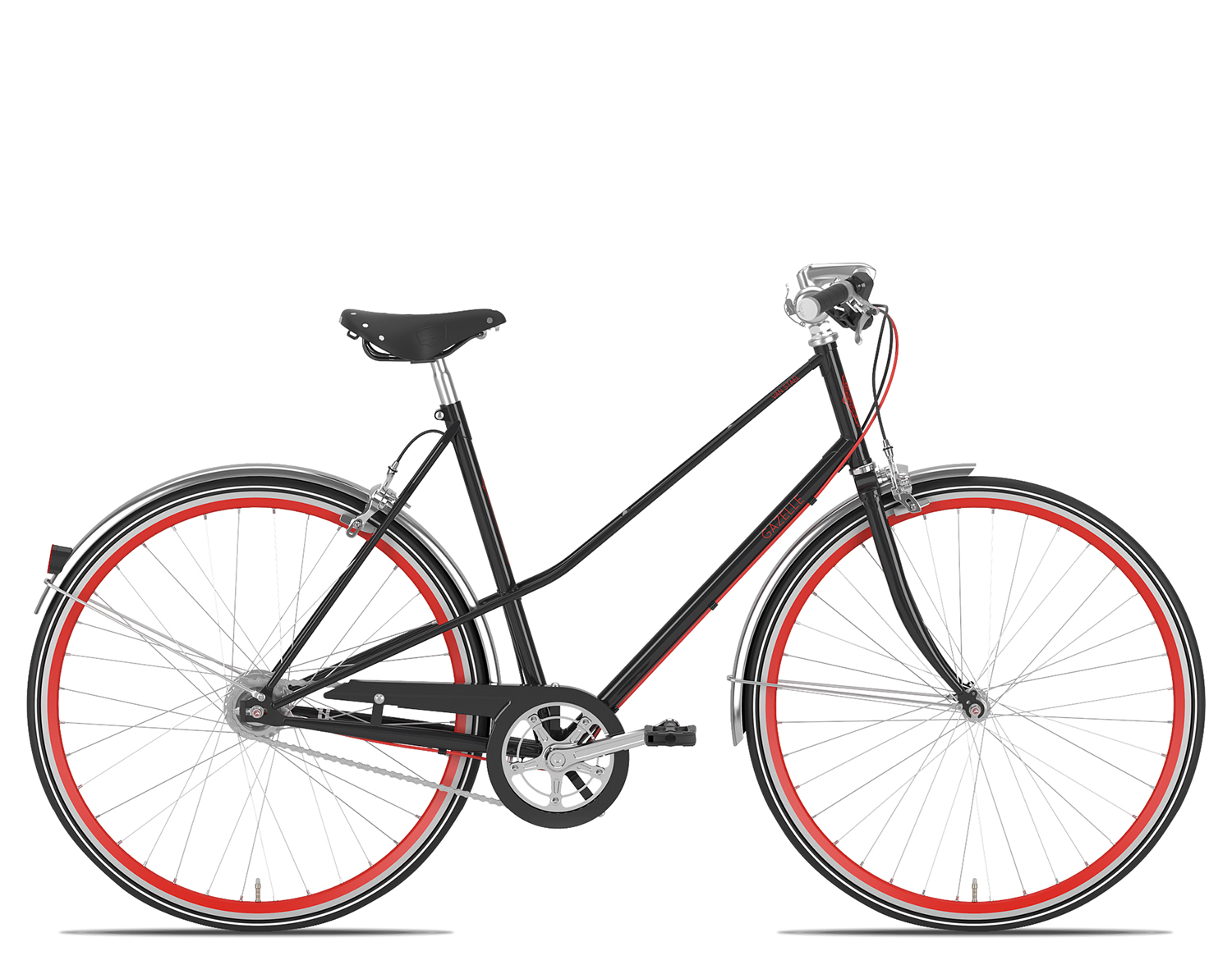 Gazelle van Stael V7 Trapez 2018 59 cm black jetzt