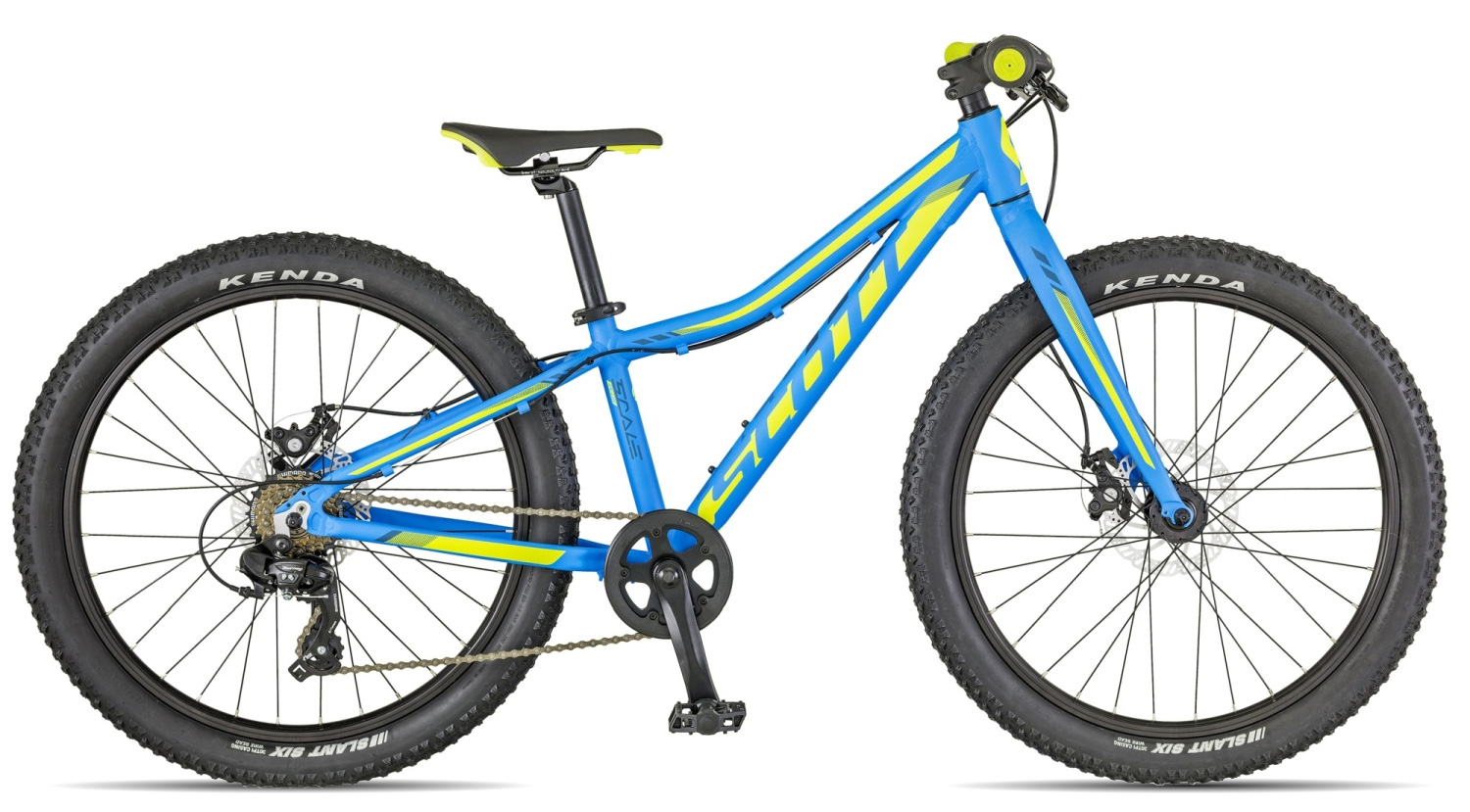 Scott Scale JR 24 Plus 2018 24 Zoll blue yellow jetzt